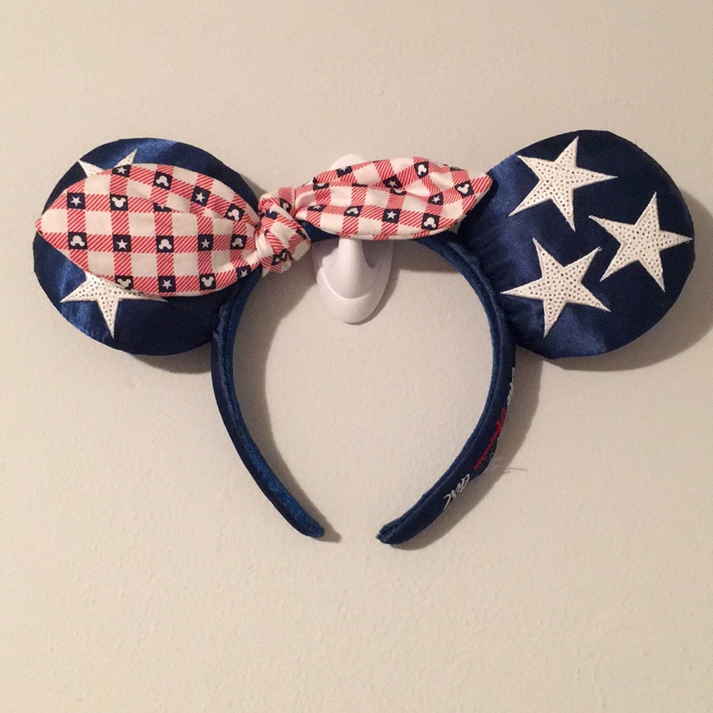 Patriotic Minnie Ear Headband